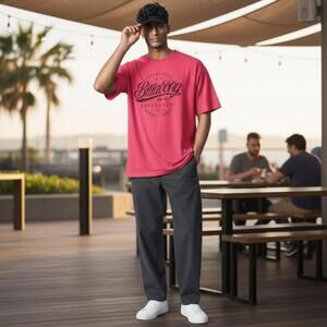 Billabong T-shirt Homme Taille Small Couleur Saumon